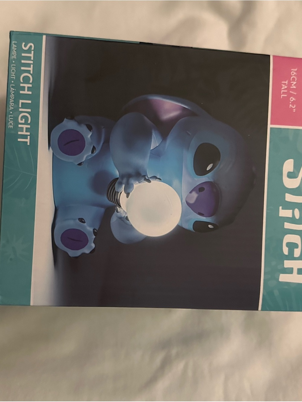 Disney Stitch Blue and Purple Character Lantern